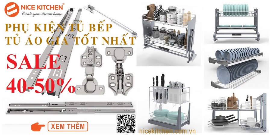 Nice Kitchen chuyên cung cấp phụ kiện tủ bếp nội thất cao cấp thương hiệu EUROGOLD